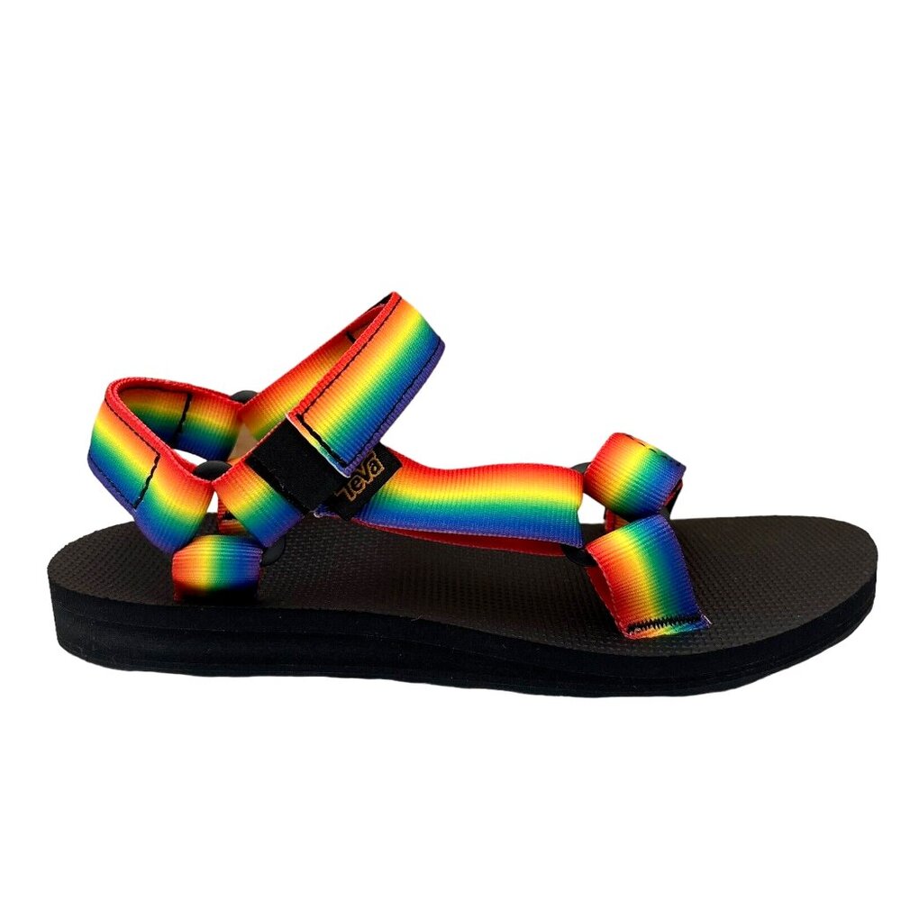 Teva Original Universal Women's Strappy Sandals Size 7 Multicolor Arch Support